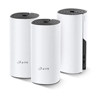 TP-Link Deco M4 AC1200 Whole Home Mesh Wi-Fi System (3-Pack) - White