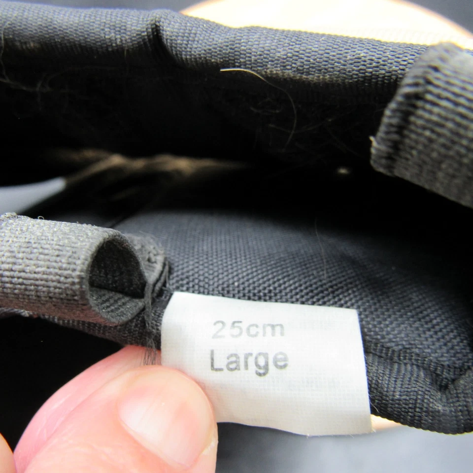 Collar de recuperación para mascotas The Comfy Cone grande 25 cm protector suave perro gato cono bronceado Foto 3 de 4