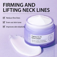 Neck Wrinkle Removal Cream Tightening Firming Fade Fine Lines Anti-Aging Necklin
