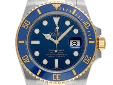 Rolex Submariner Date Ref.116613LB 2010 Full Set wie Neu Vintage