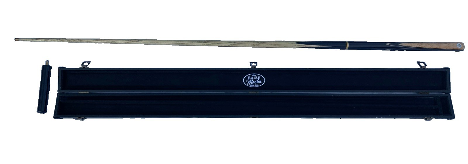 PRO147 Pearl Series 3/4 Snooker/Pool Cue with Case & Mini Extension (used,good).