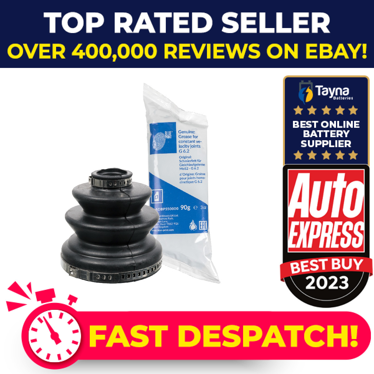 CV Joint Boot fits MITSUBISHI PAJERO/SHOGUN Mk2, Mk3, V2W 1983 on C.V. MB160658