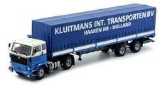 TEKNO - Camion avec remorque bâchée KLUITMANS - VOLVO F89 4x2 - 1/50 - TEK76313