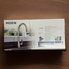 Moen 87912 Georgene Chrome Single Handle Deck-mount Pull-down Kitchen Faucet