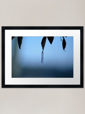 Bitter Cold Gerahmter Kunstdruck Gerahmtes Wandbild Poster Leinwanddruck Bild