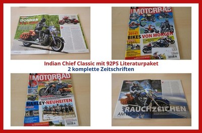 Indian Chief Classic mit 92PS Literaturpaket - 2 komplette Zeitschriften