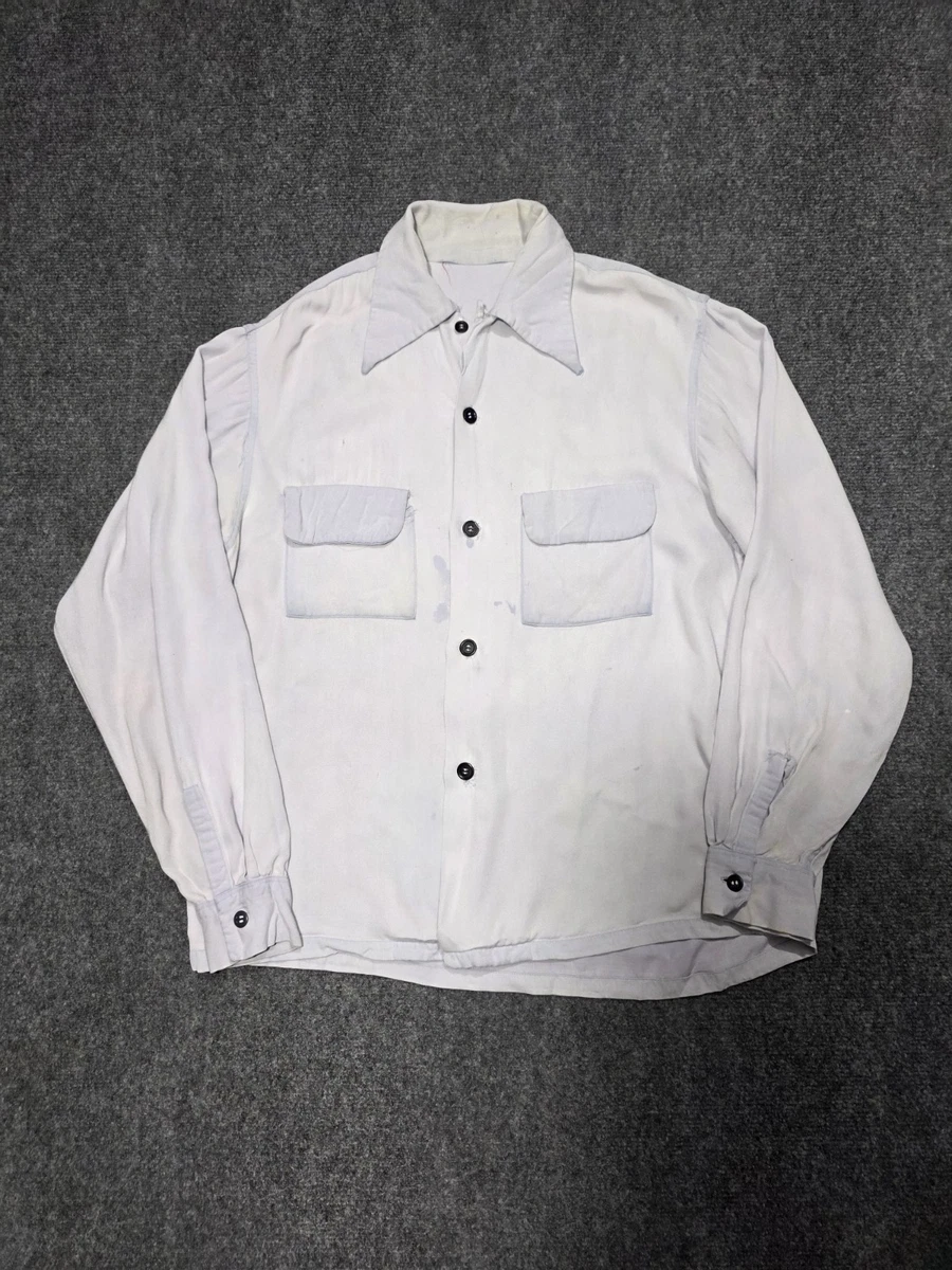 Gabardine 1940s Vintage Casual Shirts for Men for sale | eBay
