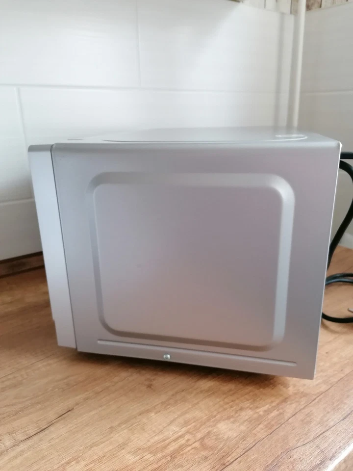 Sharp R-642 INW Mikrowellengerät mit Grill 800-1000Watt Silber - Bild 3 von 4