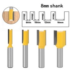 Ersatz Router-Bit Gerade Reinigungsbit Hartmetall Holzbearbeitungswerkzeug