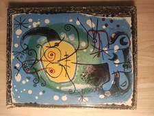 XXe Siecle No. 15, Christmas 1960 original Joan Miro lithograph fully intact