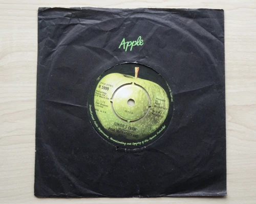 41 WINGS Paul McCartney JUNIORS FARM  7" UK vinyl 1974 single APPLE R5999 VG+/VG