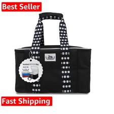 Black Insulated Casserole Carrier Bag - Insulated Thermal Bags for Hot  Cold...