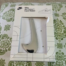 Nike Air Force 1 Card Wallet Adult Slim White/Silver