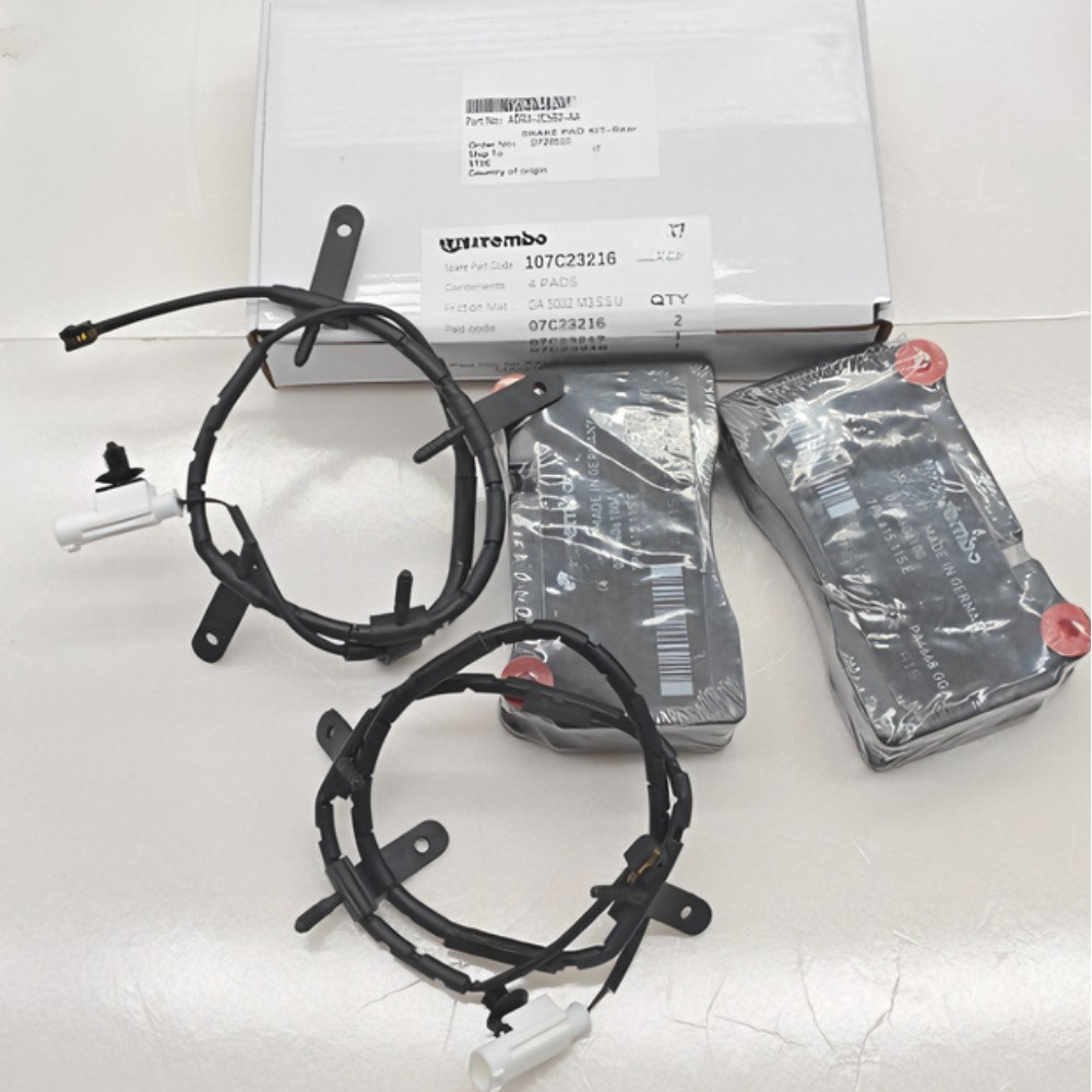 OEM Rear Brake Pad Kit fit Aston Martin Rapide AD43-2C562-AA + FREE SENSOR