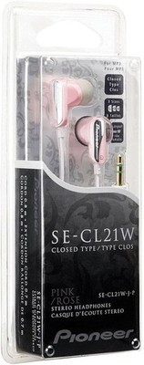Pioneer SE-CL21W-J-P Kopfhörer