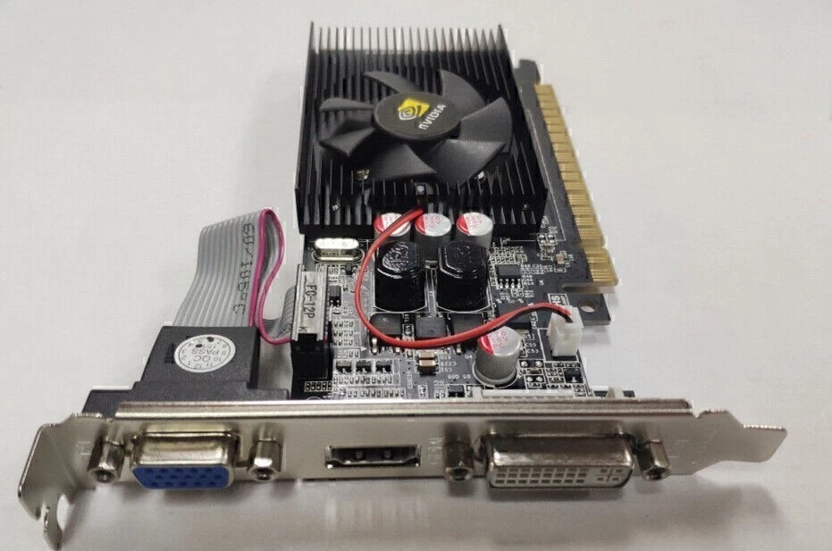 64bit 1GB GeForce GT730 DDR3 DVI VGA HDMI Output Interface PCI-E Graphics Card - Image 3 of 4