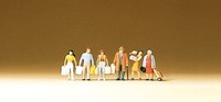 Preiser 79015 Figuren Set Bemalt Shopping (6) 6-Teilig N Gauge