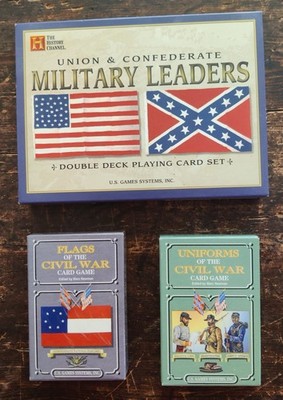 Bürgerkrieg (amerikanisch) Karten & Kartenspiele (3)