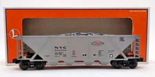 Lionel 16441 O Gauge New York Central 4-Bay Hopper w/ New IN Box