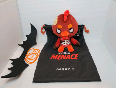 Makeship Red Zombie Joe Plushie By Super Animal Royale Video Game Plush - NEW!