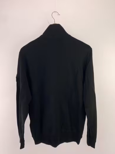 STONE ISLAND Ghost Half Zip Sweatshirt/ Size M/ Cotton/ Black/ Solid Color thumbnail 2