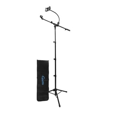 Guitto GMS04 Folding Streaming Mic Stand w/ Attachable Smartphone/Tablet Holder
