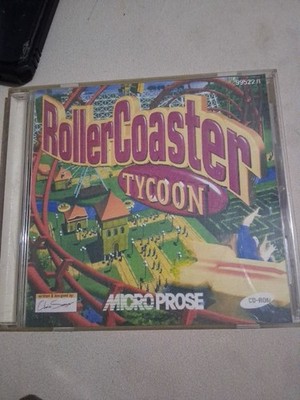 PC Game RollerCoaster Tycoon  lot of 5 CD-ROM Look!