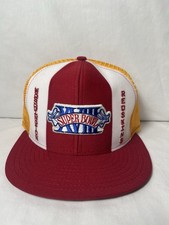 Vtg Washington Redskins Super Bowl Snapback Hat Dead Stock