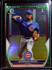 2023 Bowman #BCP-70 Jefferson Rojas Chrome Prospects Grass Green Refractors #/99