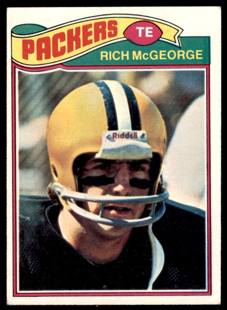 1977 Topps Rich McGeorge Green Bay Packers #187 EX-EXMT