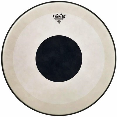 REMO Powerstroke 3 Coated Black Dot 22''