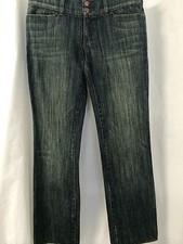 Indigo Palms Women's Jeans Straight Leg 100% Cotton Size 6 X 30
