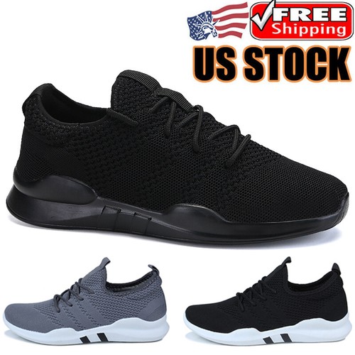 Uomo Casual Scarpe Da Corsa Traspirante Da Passeggio Tennis Sport da  Palestra Scarpe Da Ginnastica Athletic | eBay