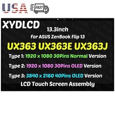 for ASUS ZenBook Flip 13 UX363 LED LCD Touch Screen Assembly FHD 90NB0RZ1-R21001