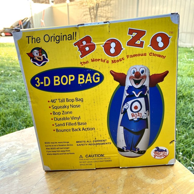 bozo the clown bop bag