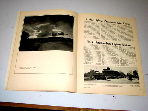 APRIL 1939 ARIZONA HIGHWAYS "ARIZONA'S YESTERDAYS" SKETCHBOOK BY PAUL COZE" - Picture 10 of 14