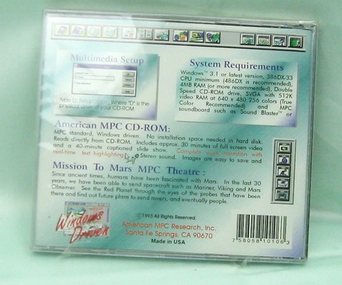 Mission to Mars – PC CD - Photo 2/2