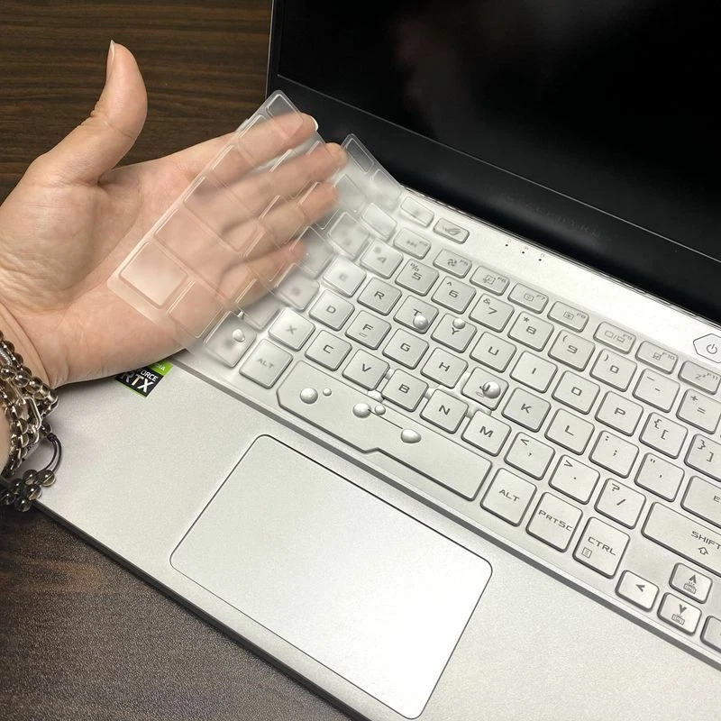 Протектор клавиатуры из термополиуретана подходит для игровых ASUS ROG Zephyrus G14 GA401 14 дюймов - Изображение 3 из 4