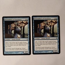 Magic The Gathering Mtg Descendant Of Soramaro X2