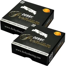 Derby Premium Single Edge Razor Blades, Razor Blades, Single Edge 200pcs