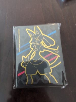 LUCARIO - 65 GOLD CARD SLEEVES PACK - POKEMON SWORD & SHIELD ETB CROWN ZENITH