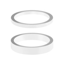 10x Bicycle Chainring Bolt Spacers Washer Double Ring to Single  1mm/2mm