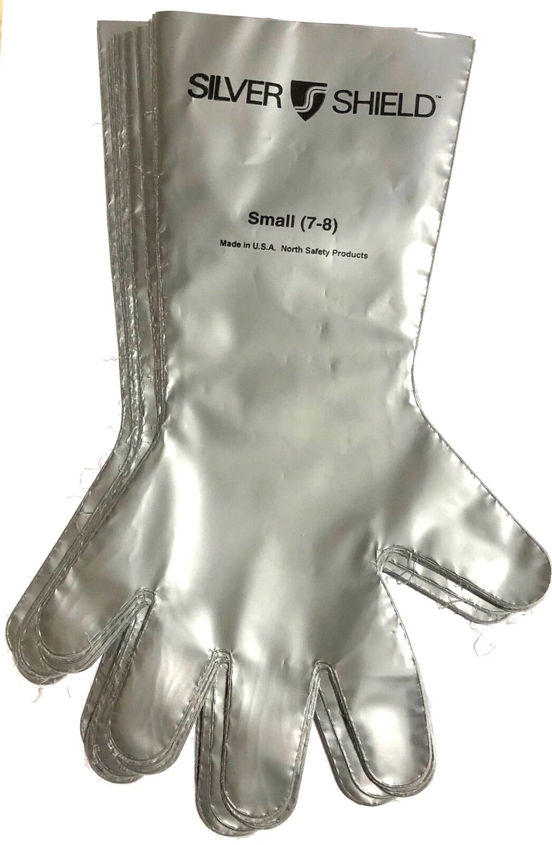 North Chemical Resistant Gloves Silver Shield Size 7-8 USA 10 Pairs | eBay