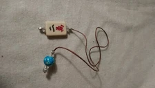 mah jongg bookmark handmade