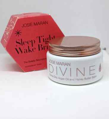 Josie Maran Peppermint Bark Divine Drip Argan Oil and Honey Butter Balm 5oz
