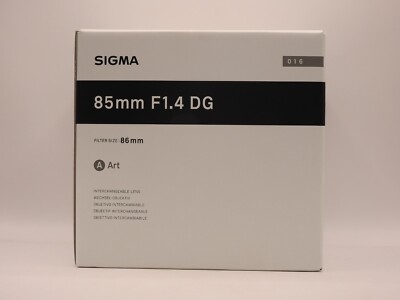 Sigma 85mm f/1.4 DG DN Art Lens for Canon