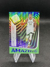 Giannis Antetokounmpo 2020-21 Illusions Basketball AMAZING Acetate EMERALD SP