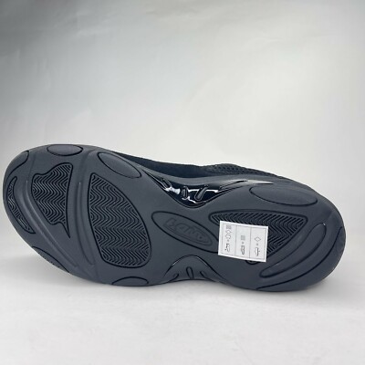 AND1 Mens Tai Chi Racer Low Triple Black Basketball Shoes Size 14