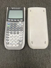 Texas Instruments TI-84 Plus Silver Graphing Calculator - Gray Calculator - Nice