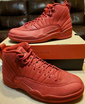 Nike Air Jordan 12 Retro Gym Red Suede (2018) 130690 601 DEADSTOCK Nike Air Jordan 12 Retro Gym Red Suede (2018) 130690 601 DEADSTOCK